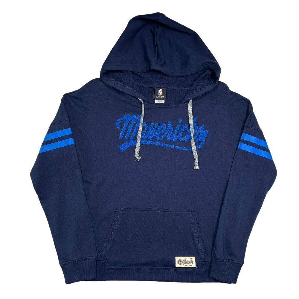 NBA Dallas Mavericks Hoodie Youth Size‎ XXL Blue Lightweight Sweatshirt